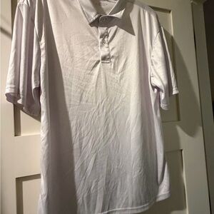 Men's White Polo Shirt